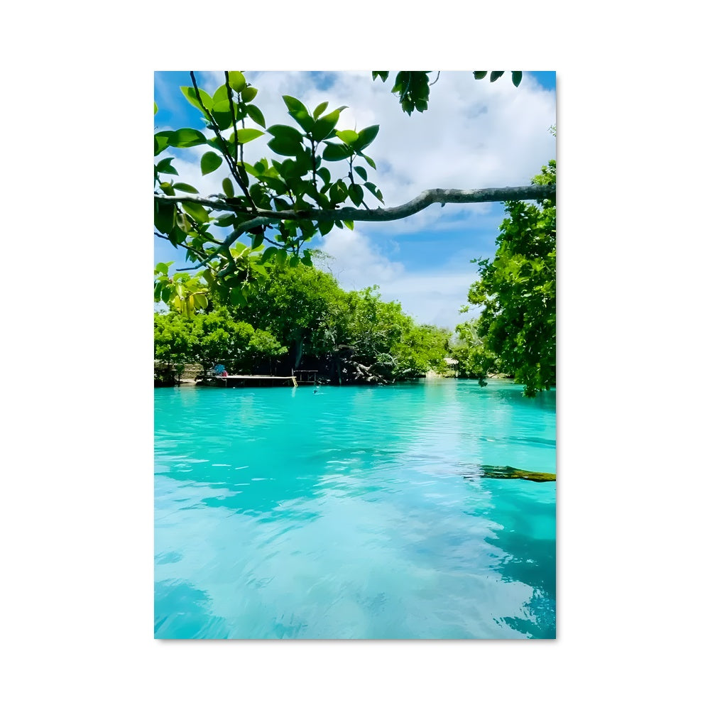 Poster Aventure dans le Lagune