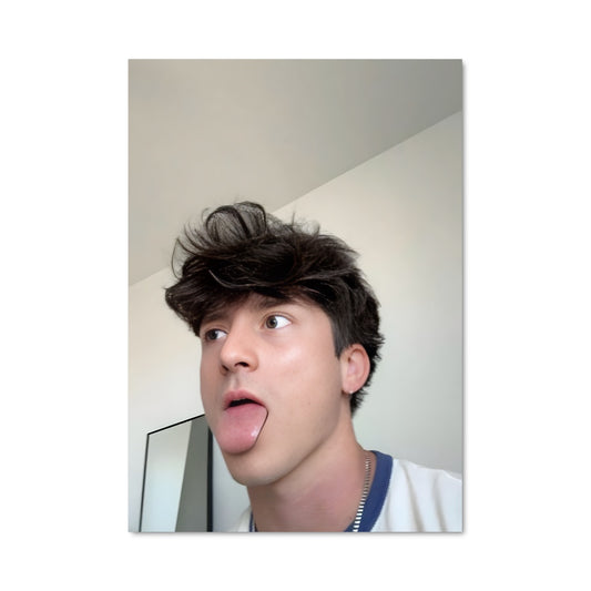 Poster Tongue Out Tony