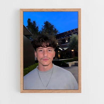 ap-tony lopez-6 cadre Bois clair
