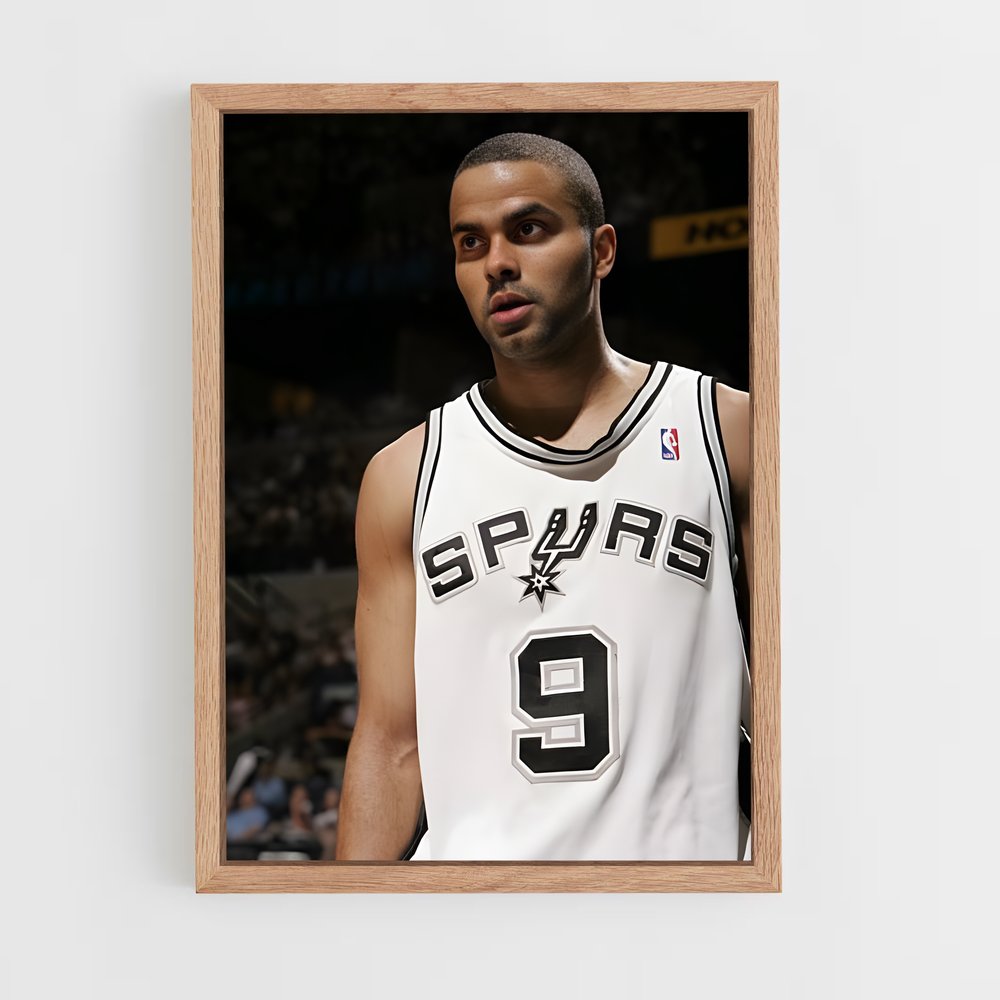 ap-tony parker-1 cadre Bois clair