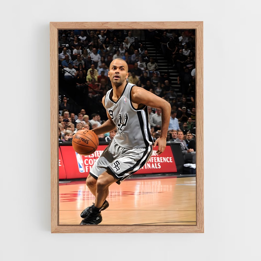 ap-tony parker-3 cadre Bois clair