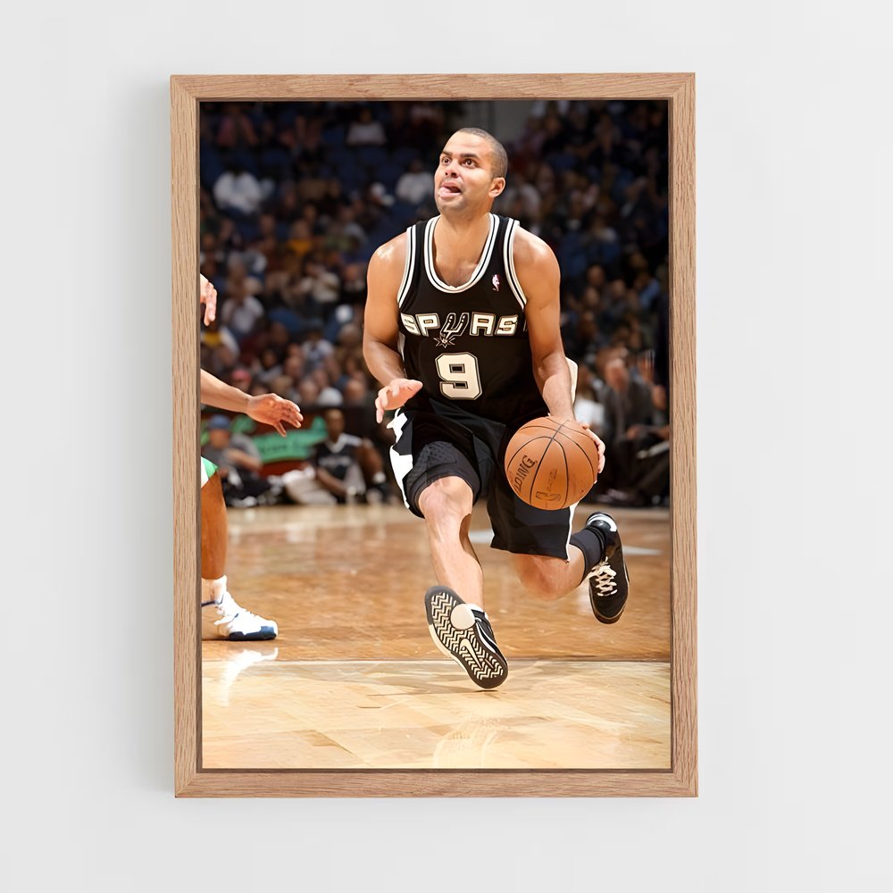 ap-tony parker-7 cadre Bois clair
