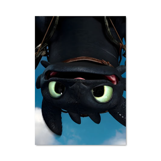 Poster Toothless Fury