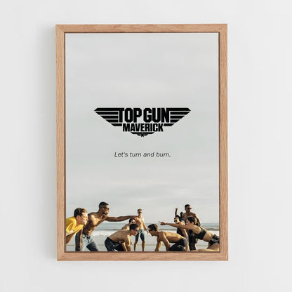 ap-top gun-2 cadre Bois clair