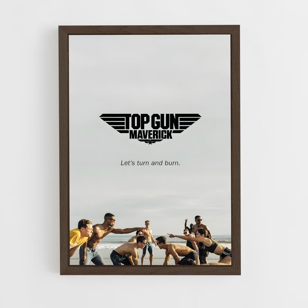 ap-top gun-2 cadre Bois foncé