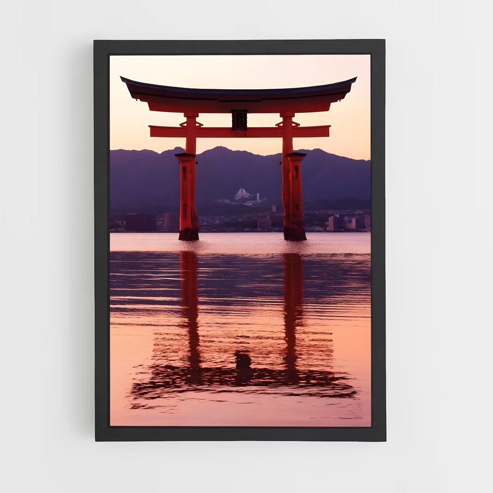 ap-torii gate-6 cadre Noir