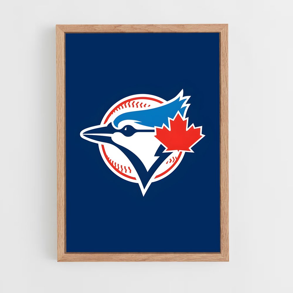 ap-toronto blue jays-11 cadre Bois clair