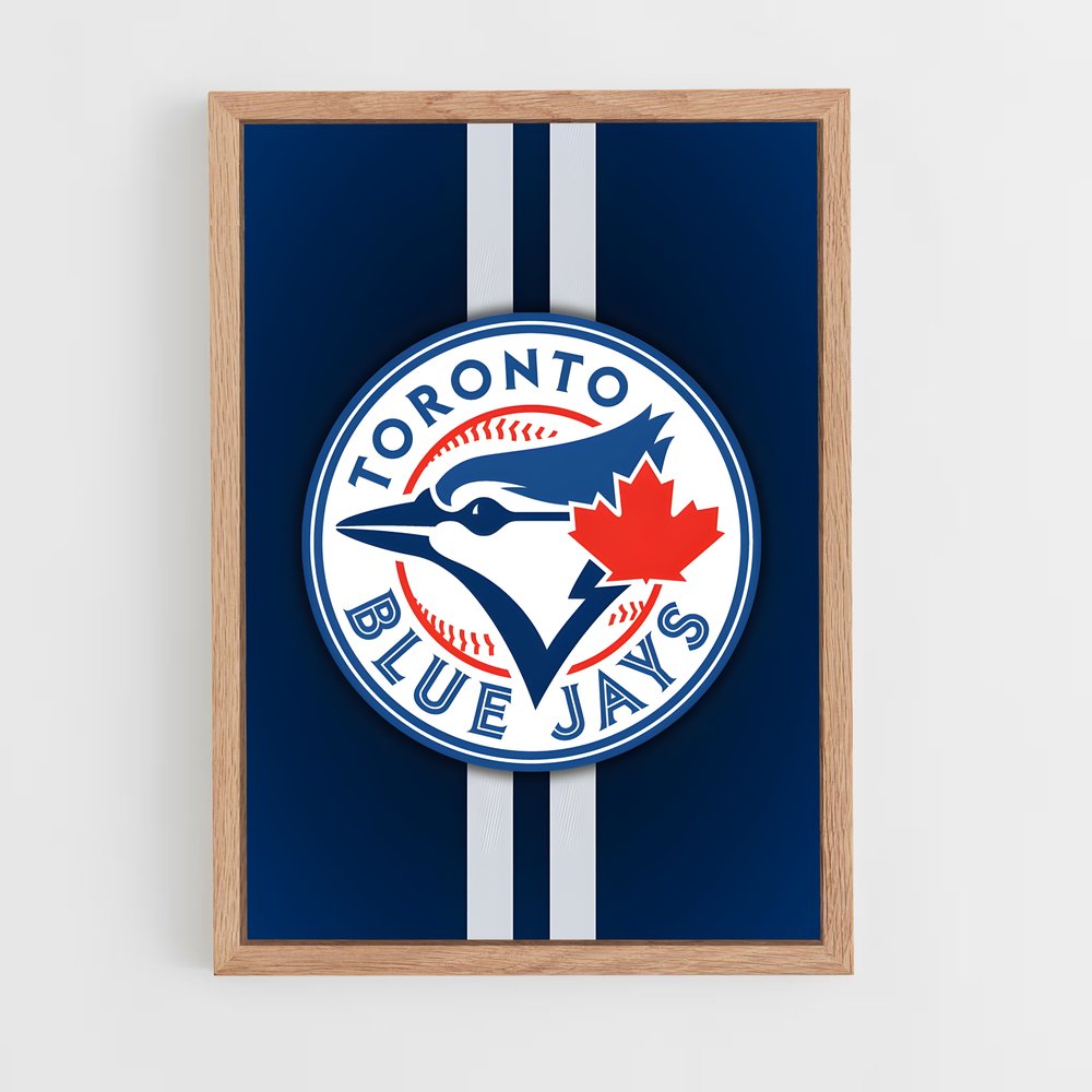 ap-toronto blue jays-3 cadre Bois clair