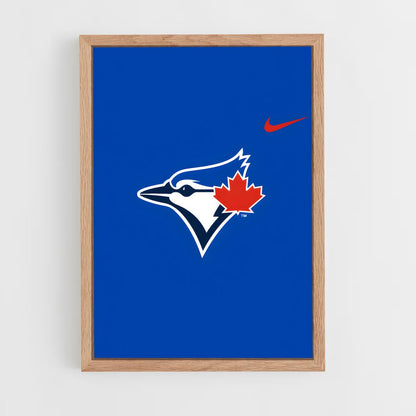 ap-toronto blue jays-6 cadre Bois clair