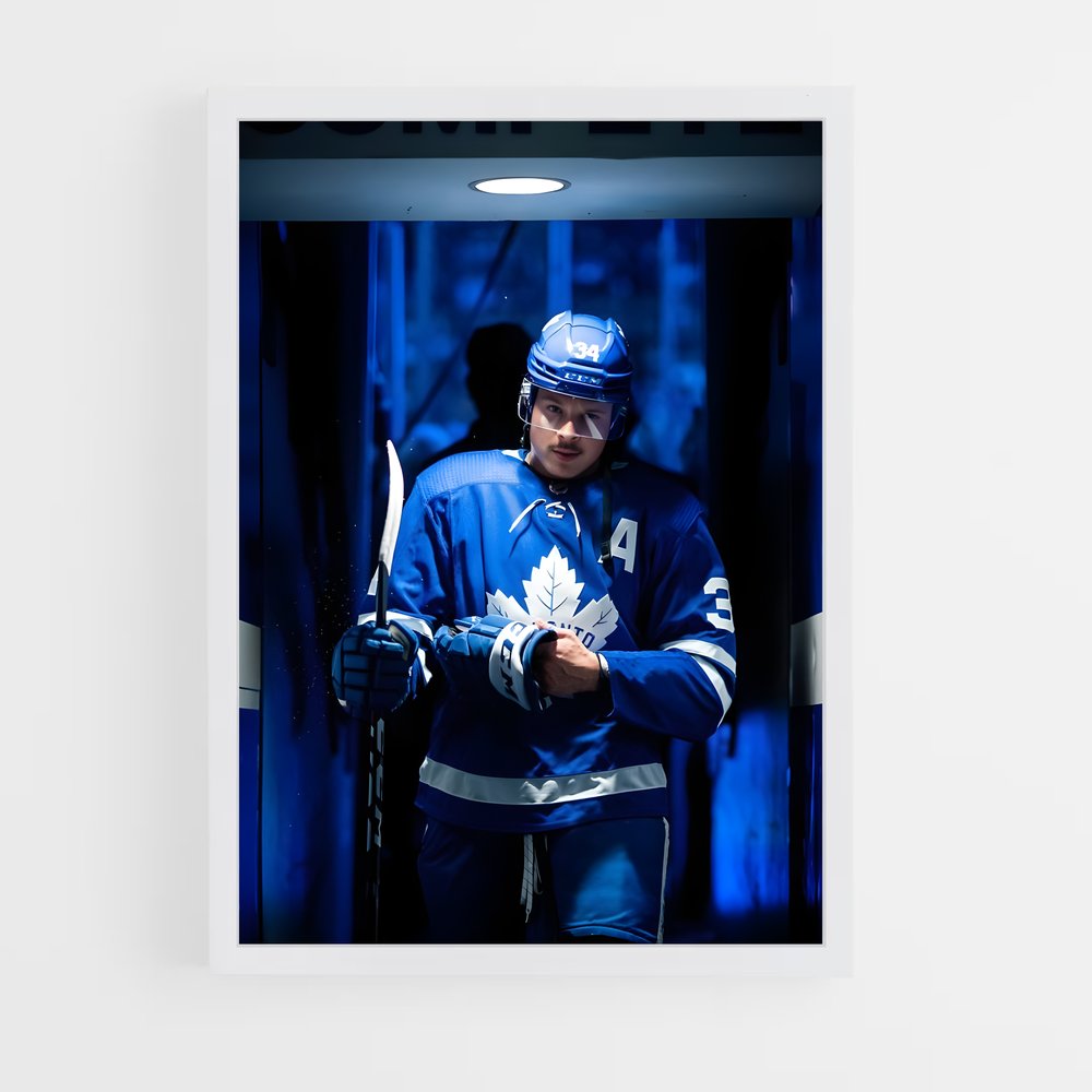 ap-toronto maple leafs-14 cadre Blanc