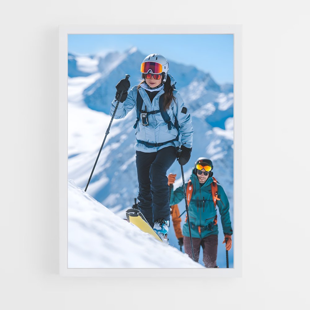 ap-tour de ski-1 cadre Blanc