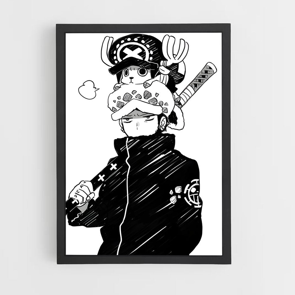 ap-trafalgar law-3 cadre Noir