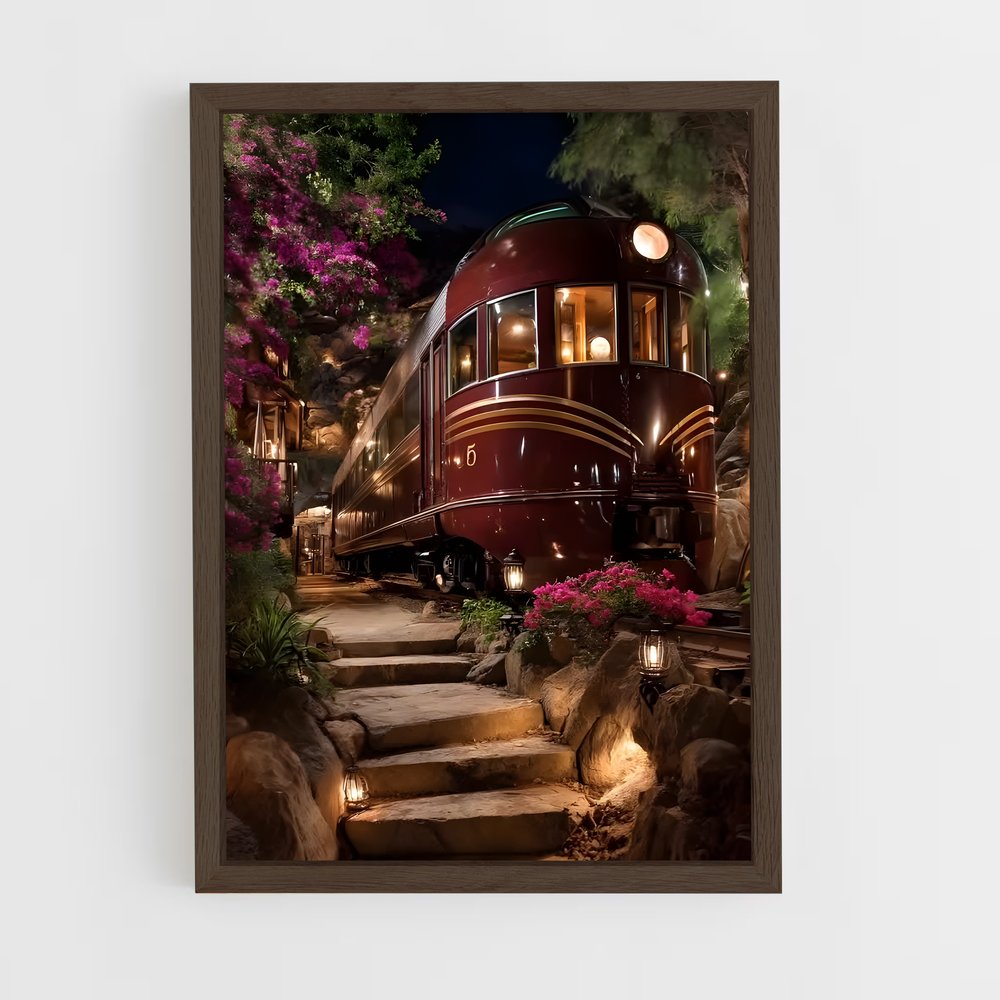 ap-trains-6 cadre Bois foncé