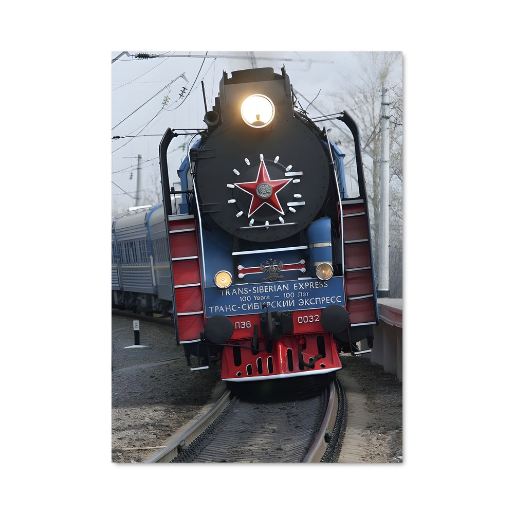 Poster Trans-siberian express 81708