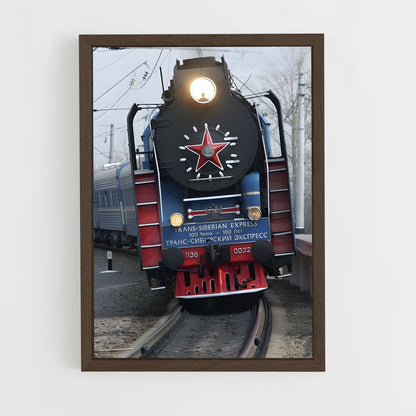 ap-trans-siberian express-1 cadre Bois foncé