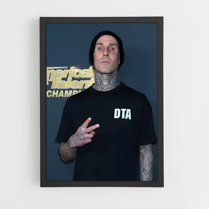 ap-travis barker-1 cadre Noir