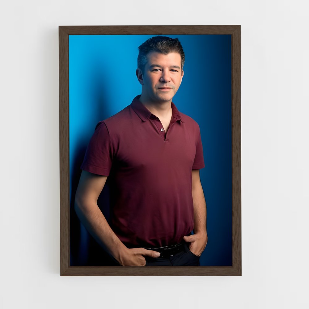 ap-travis kalanick-2 cadre Bois foncé