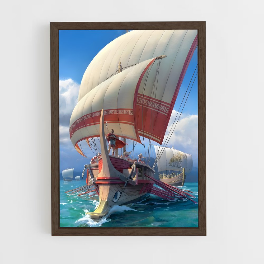 ap-trireme-1 cadre Bois foncé