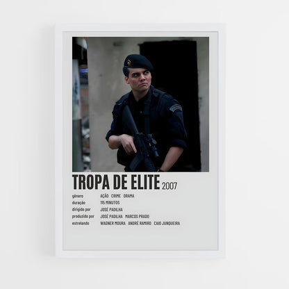 ap-tropa de elite-4 cadre Blanc