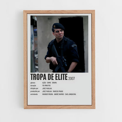ap-tropa de elite-4 cadre Bois clair