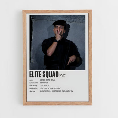 ap-tropa de elite-5 cadre Bois clair