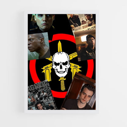 ap-tropa de elite-6 cadre Blanc