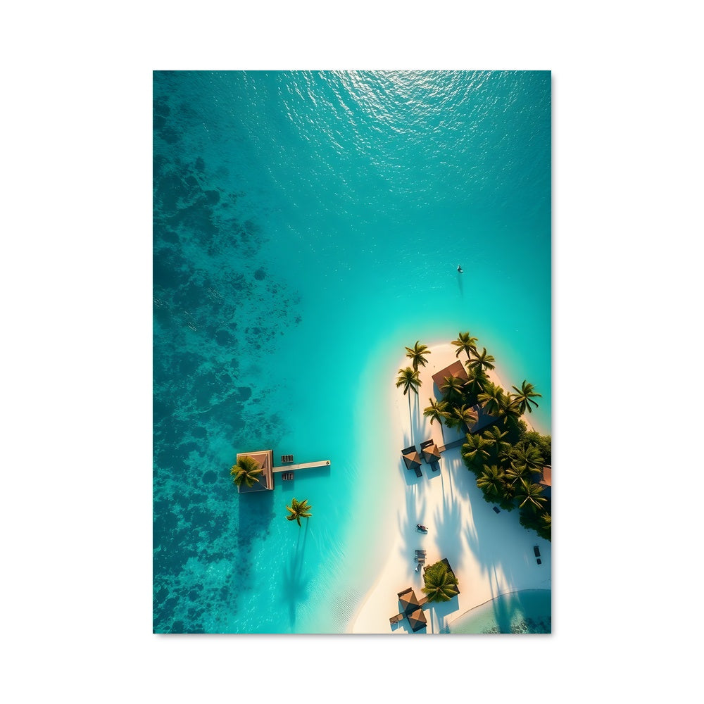 Poster Tropical islands 96988