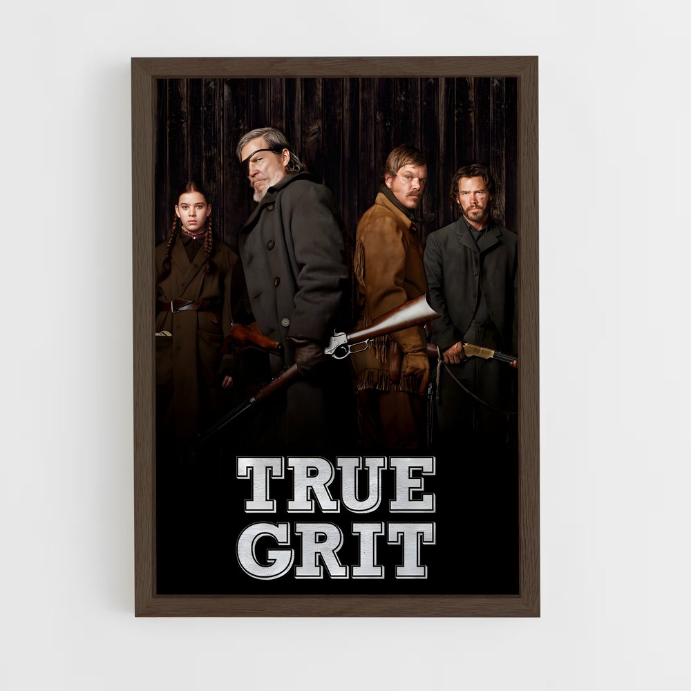 ap-true grit-2 cadre Bois foncé