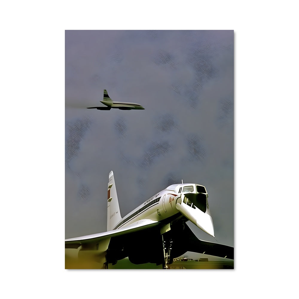 Poster Tu-144 80762