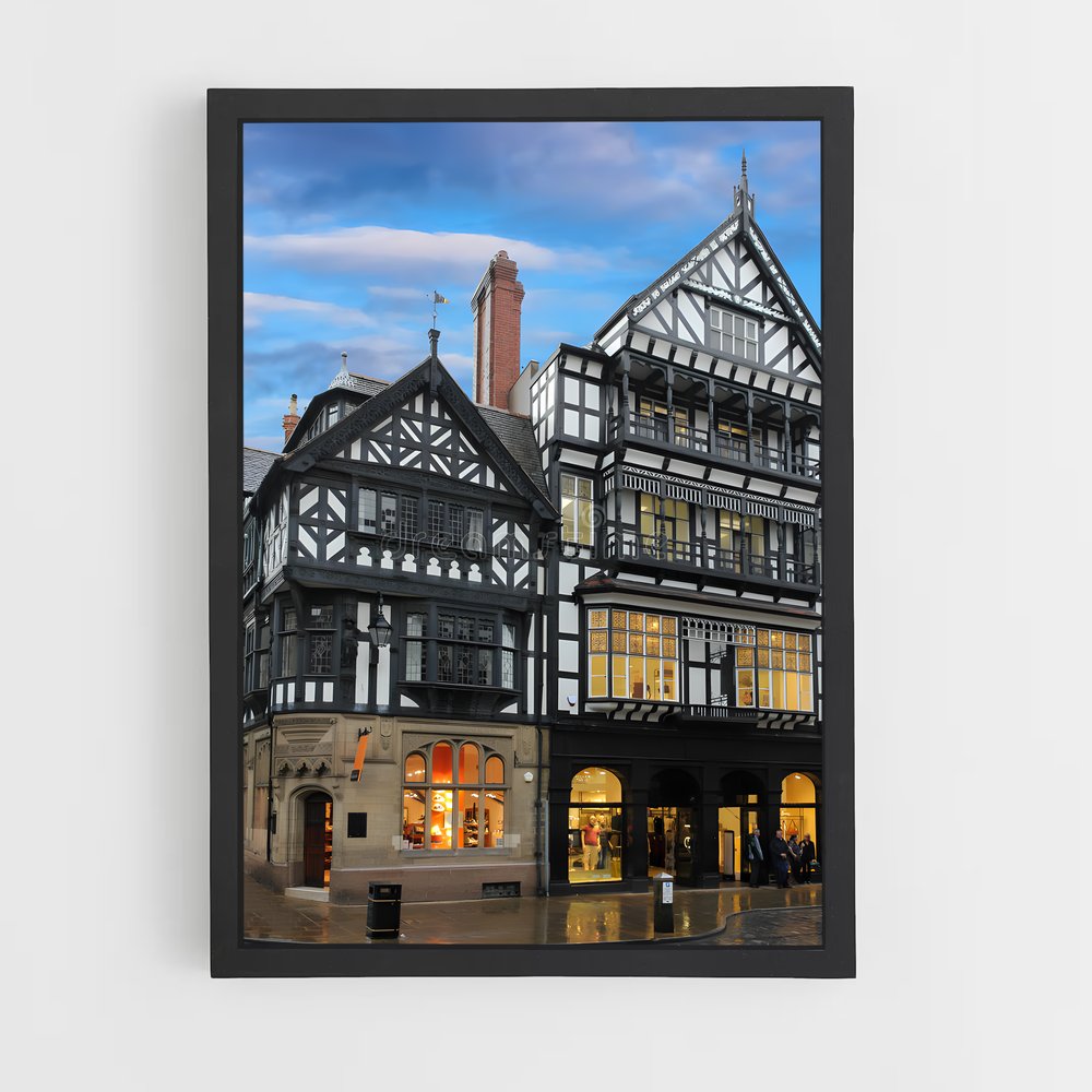 ap-tudor architecture-4 cadre Noir