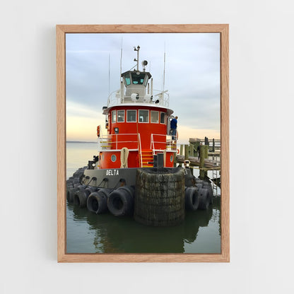 ap-tugboats-3 cadre Bois clair
