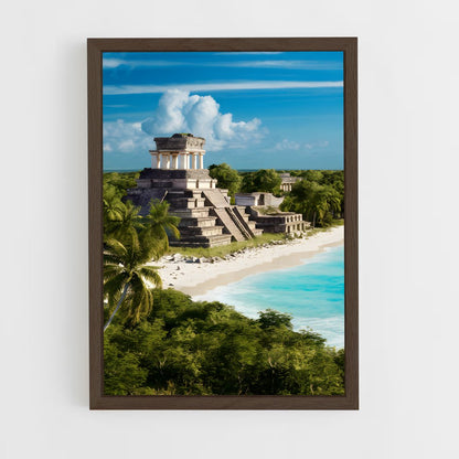 ap-tulum-1 cadre Bois foncé