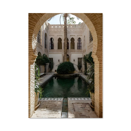 Poster Oasis Tunisien