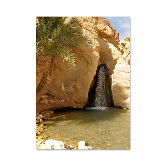 Poster Cascade Cachée