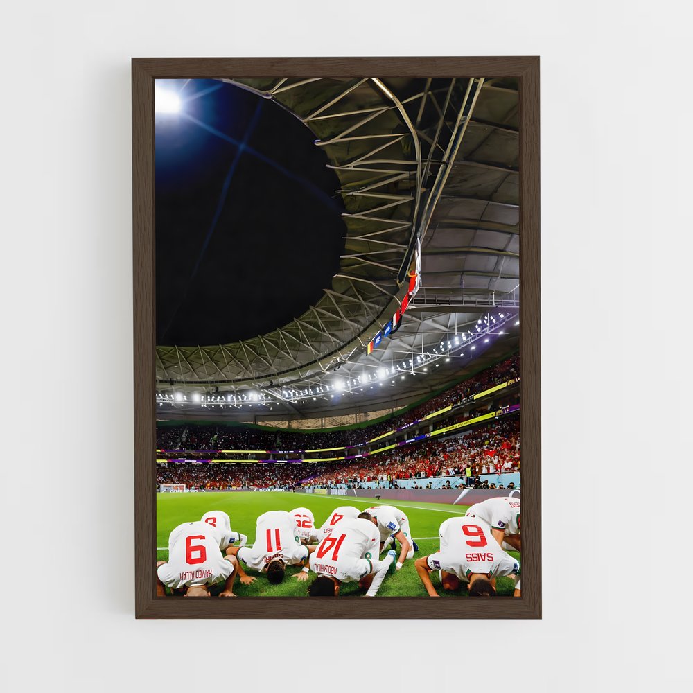 ap-tunisia national football team-3 cadre Bois foncé