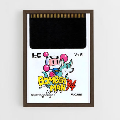 ap-turbografx 16-1 cadre Bois foncé