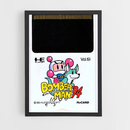 ap-turbografx 16-1 cadre Noir