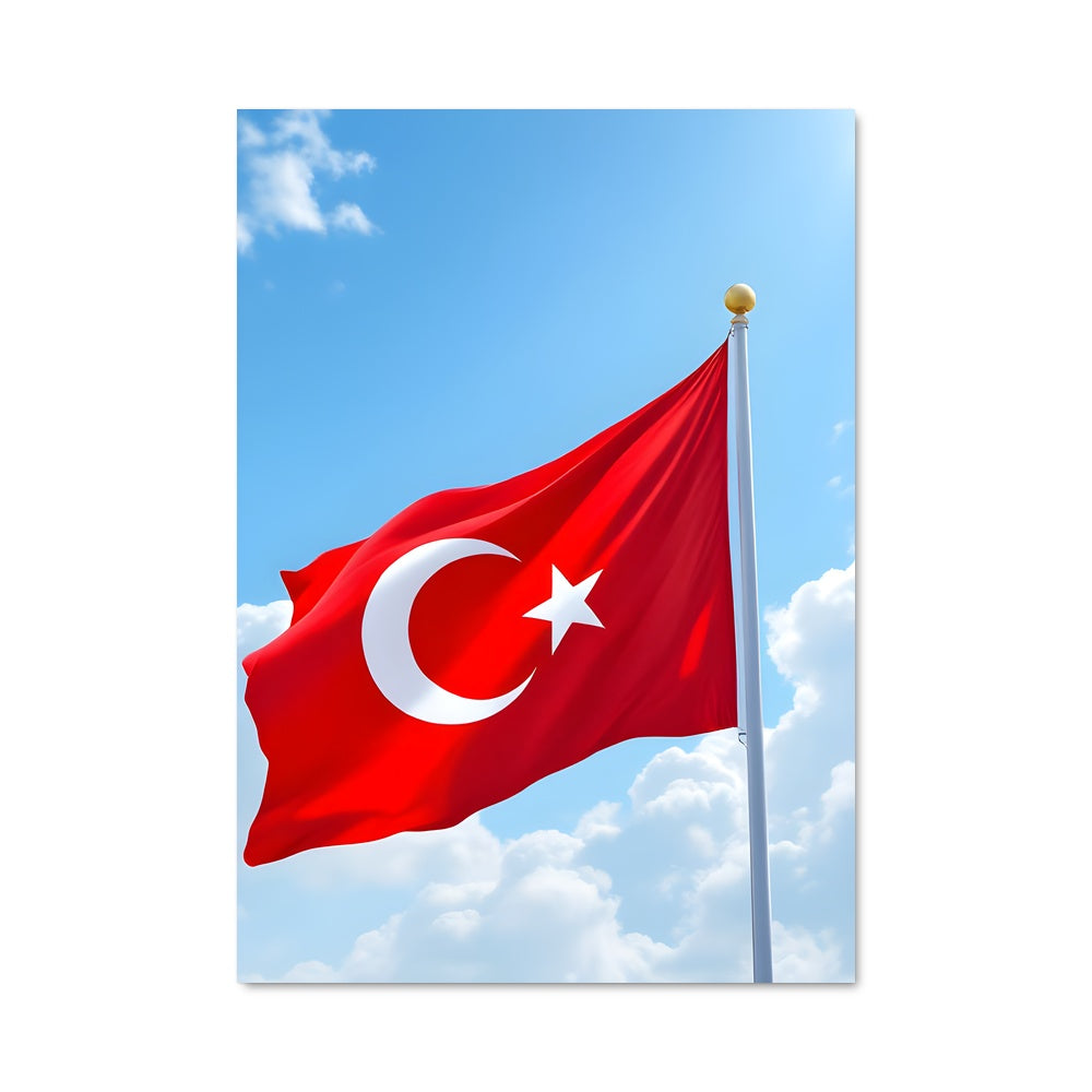 Poster Turkey flag 85786