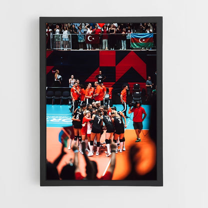 ap-turkey national volleyball team-1 cadre Noir