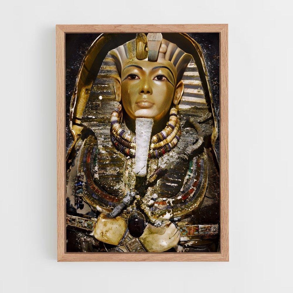 ap-tutankhamun-6 cadre Bois clair