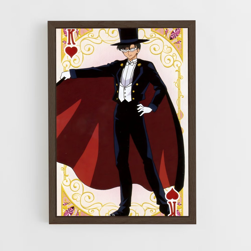 ap-tuxedo mask-5 cadre Bois foncé