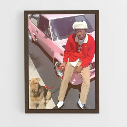 ap-tyler the creator-1 cadre Bois foncé