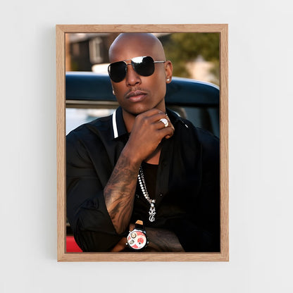 ap-tyrese gibson-3 cadre Bois clair
