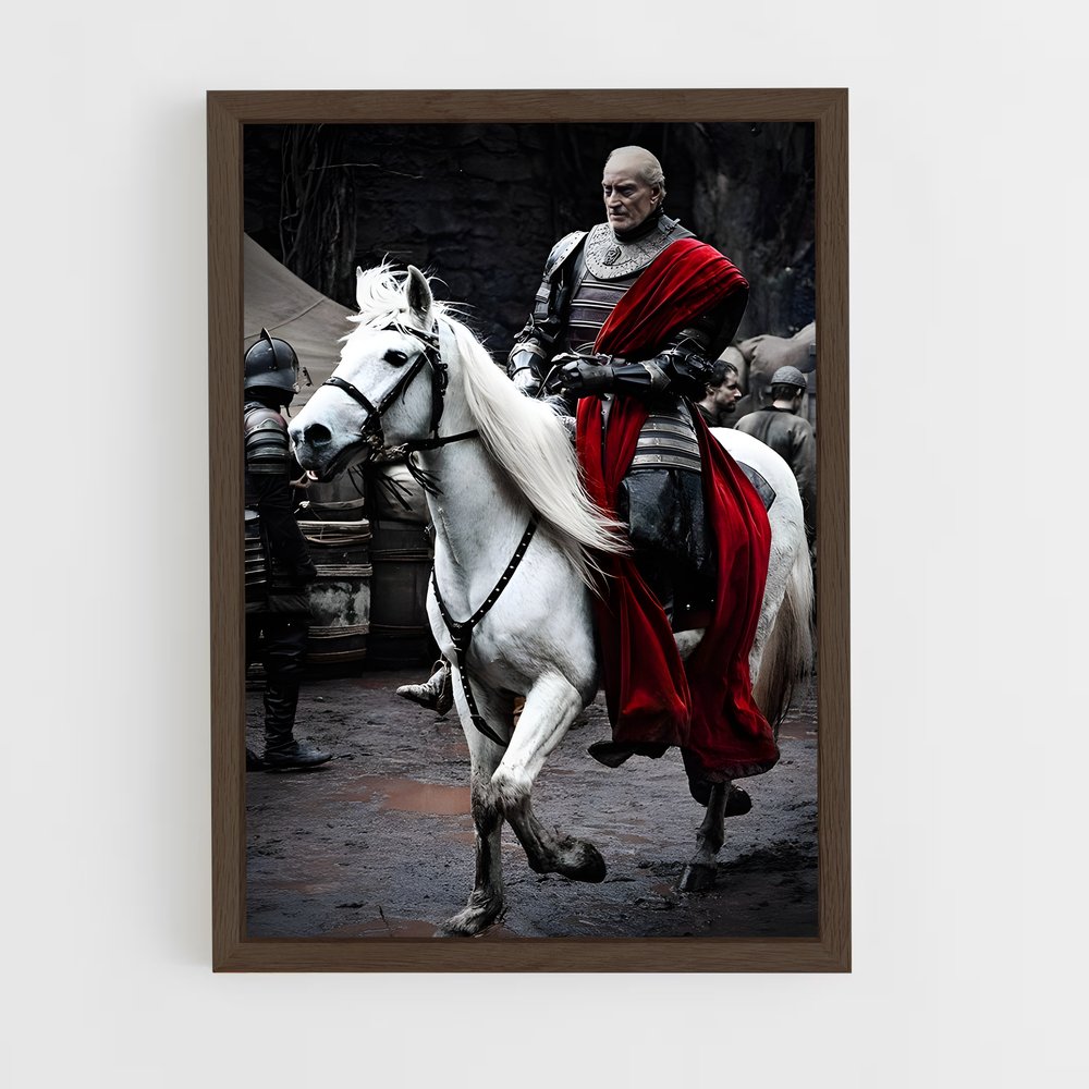 ap-tywin lannister-7 cadre Bois foncé