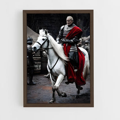 ap-tywin lannister-7 cadre Bois foncé