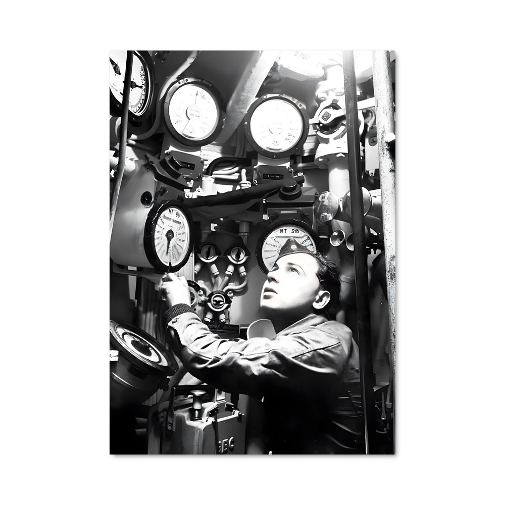 Poster Commandant au Repos