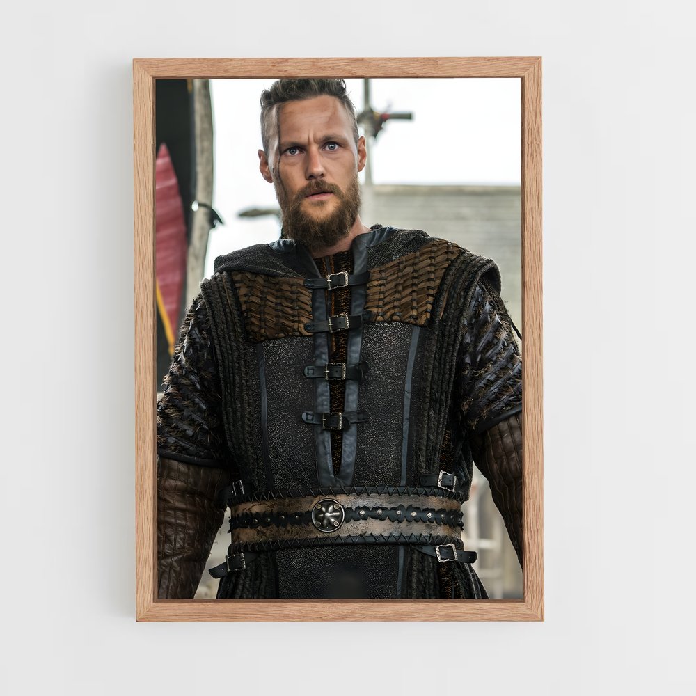 ap-ubbe lothbrok-1 cadre Bois clair