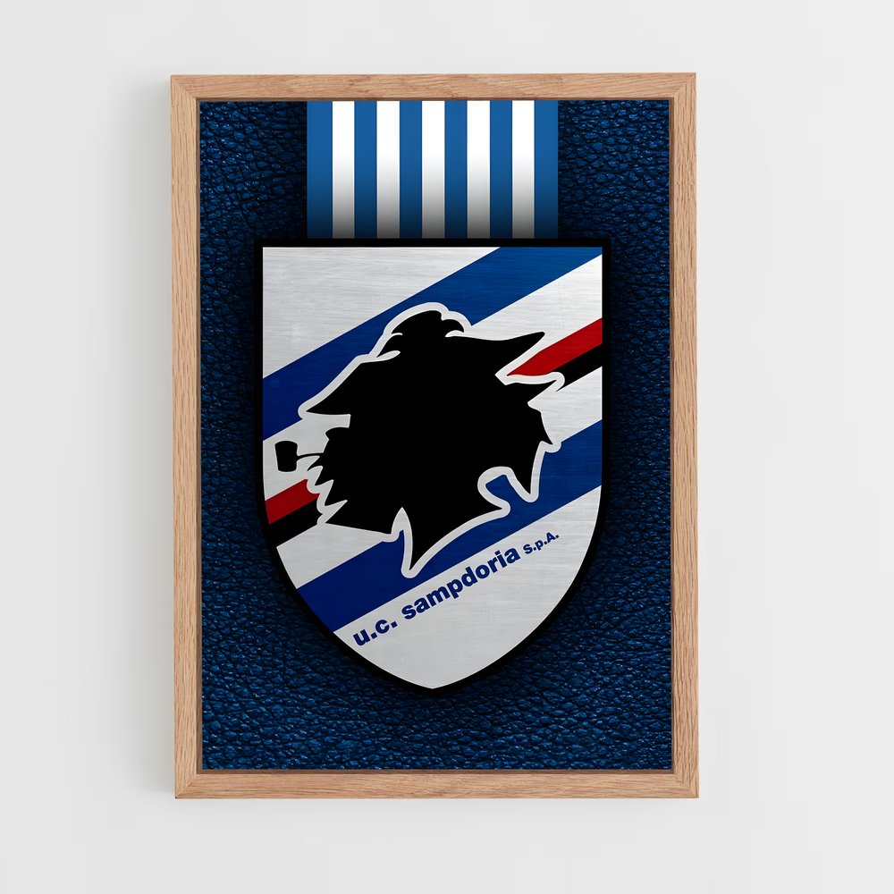 ap-uc sampdoria-10 cadre Bois clair
