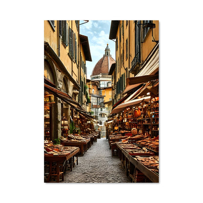 Poster Terrasse ensoleillée