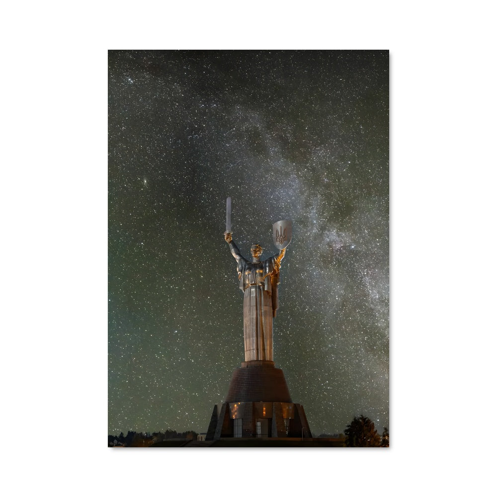 Poster Christ au Cœur des Étoiles